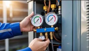 Kỹ thuật viên sửa điều hòa tại nhà quận Đống Đa