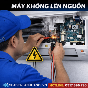 Điều hòa không lên nguồn