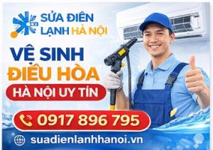 Vệ sinh điều hòa Hà Nội uy tín tại suadienlanhhanoi.vn