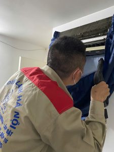 vệ sinh điều hòa Cầu Giấy có mặt nhanh 15 phút