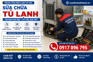 Sửa chữa tủ lạnh tại nhà Hà Nội