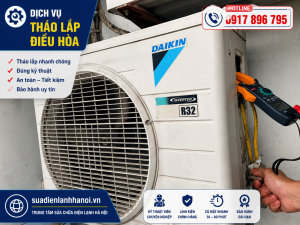 Tháo lắp điều hòa tại nhà Hà Nội