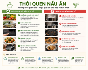 Thói quen nấu ăn