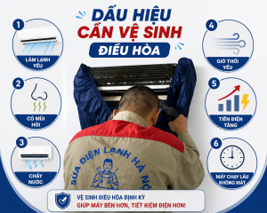 Dấu hiệu cần vệ sinh điều hòa