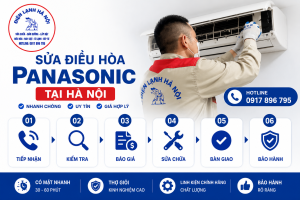 Quy Trình Sửa Điều Hòa Panasonic Tại Hà Nội Chuyên Nghiệp