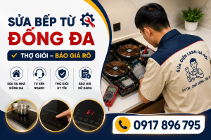 Sửa Bếp Từ Đống Đa – Thợ Giỏi, Báo Giá Rõ Ràng